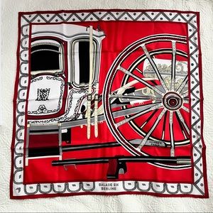 Hermes Scarf NEW 90cm Silk "Balade en Berline" by Wlodek Kaminski